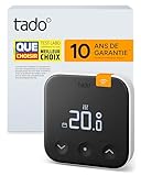 tado° Capteur de température radio X, accessoire pour le smart thermostat X, pour une gestion optimale du radiateur, installation DIY simple, pas compatible avec tado° V3+