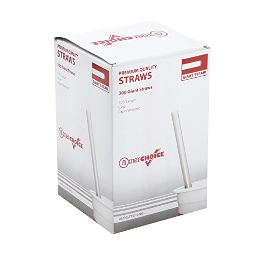 Pitillos gigantes transparentes de papel 7.75 pulgadas, 7200 unidades miniatura 4