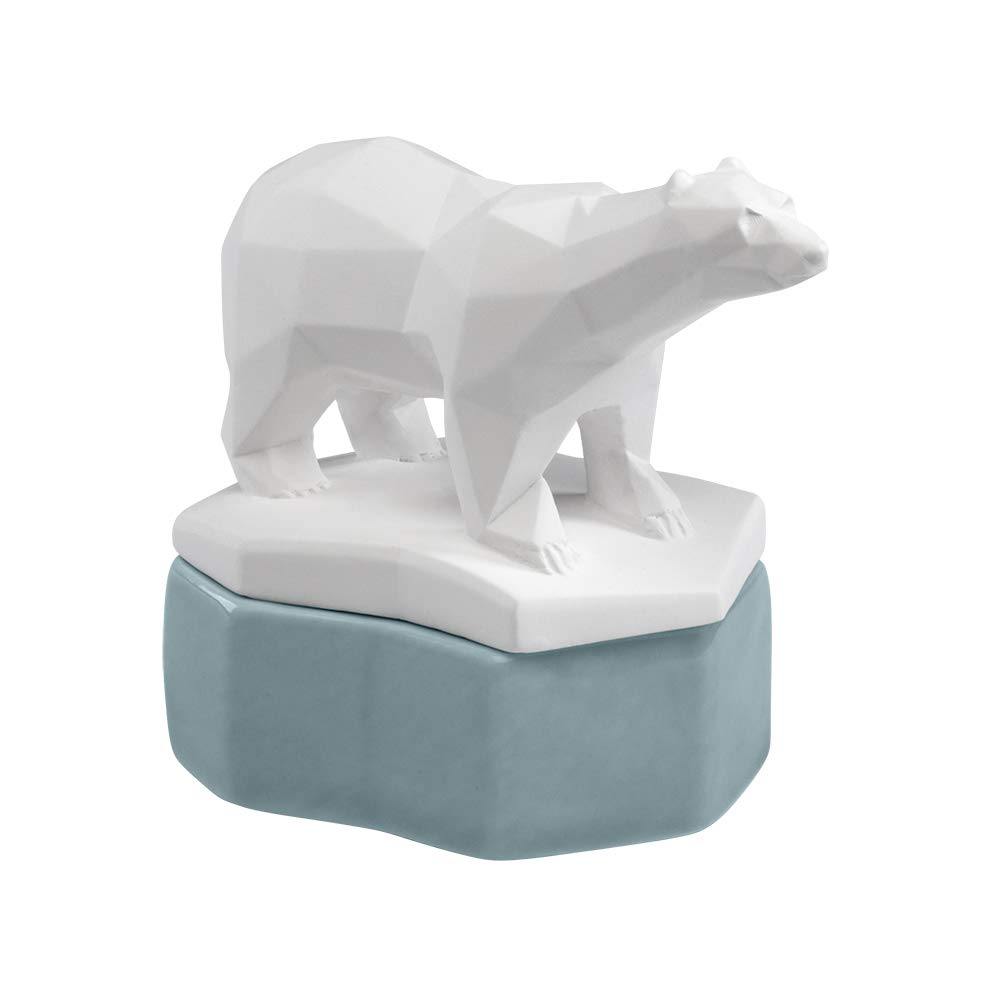 Ellia, Polar Bear Porcelain Aroma Diffuser, Holiday Décor for Essential Oils