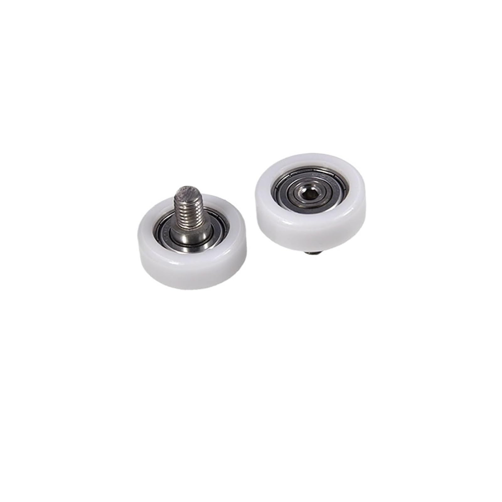 Roue de guidage filetée nylon BS60830-11C2L10M8 contre les frottements
