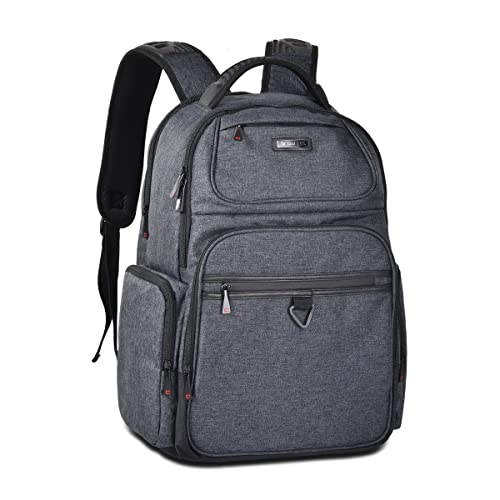 MOCHILA EXECUTIVA MODERNA CASUAL NOTEBOOK ESPAÇOSA RESISTENTE (Cinza)