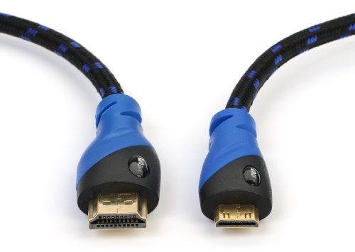 Aurum Ultra Series - High Speed Mini - HDMI to HDMI Cable - Supports 3D & Audio Return Channel - Full HD - 3 Feet