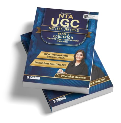 Image of NTA UGC NET SET /JRF /Ph.D Education Paper 2 Solved PYQ Book 2026 - 2027 (2e) Topic Wise Questions for all Units & Previous Year Exam Solved Papers (2026-2014) | WB /MH /AP /HP SET, CUET Entrance Exams etc