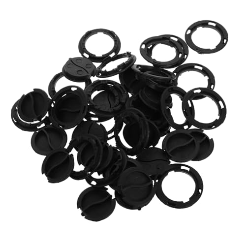 HANABASS 20pcs Round Plastic Stoppers for Piggy Banks Money Jar Sealing Caps Compatible with Various Saving Boxes Elegant Design for Secure Savings