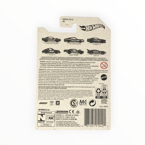 Hot Wheels Porsche 911 1971 1:64 escala naranja miniatura 2