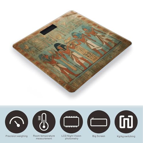 Báscula Digital Corporal Mujeres Egipto Antiguo Alta Precisión miniatura 3