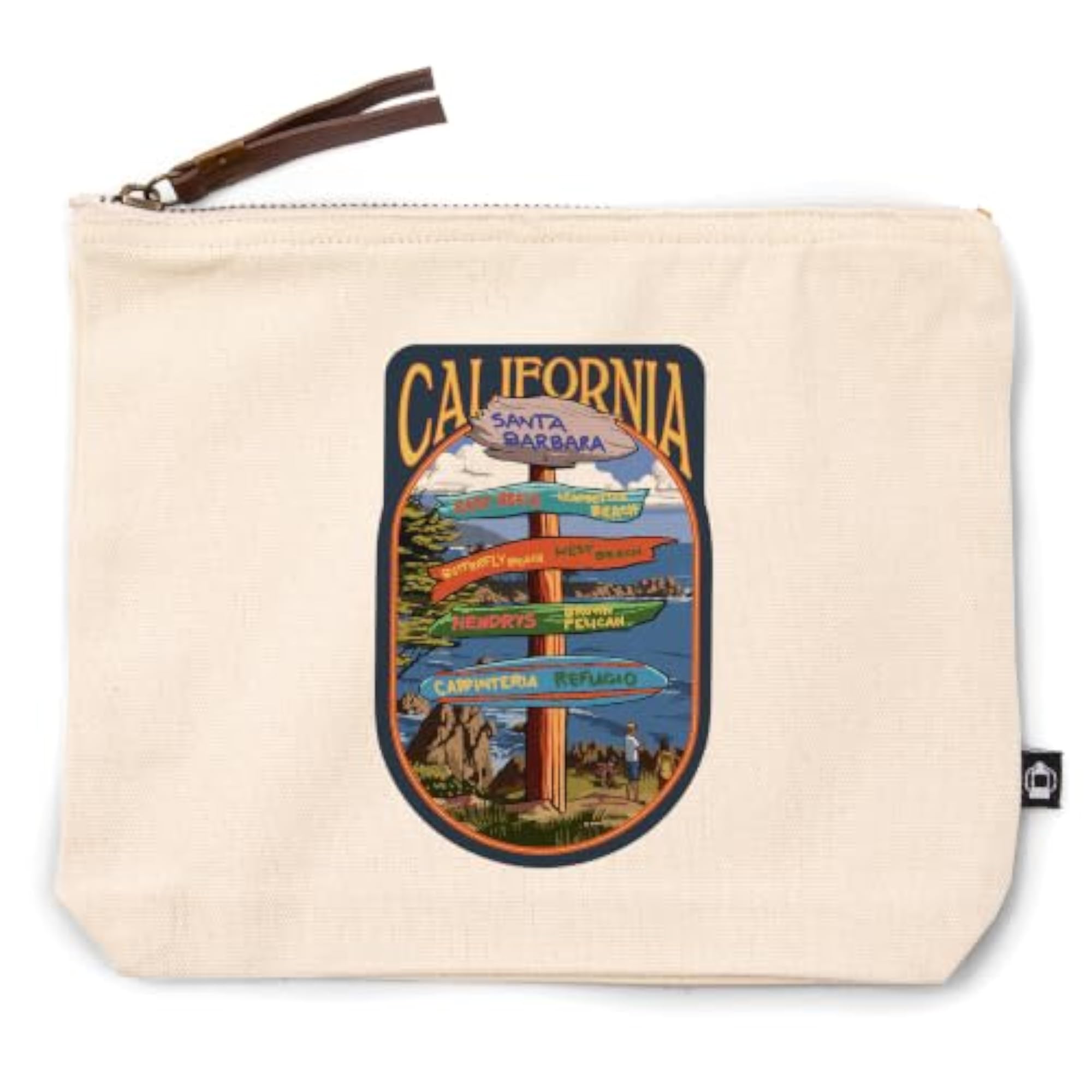 Contour Cotton Canvas Travel Accessory Go Bag