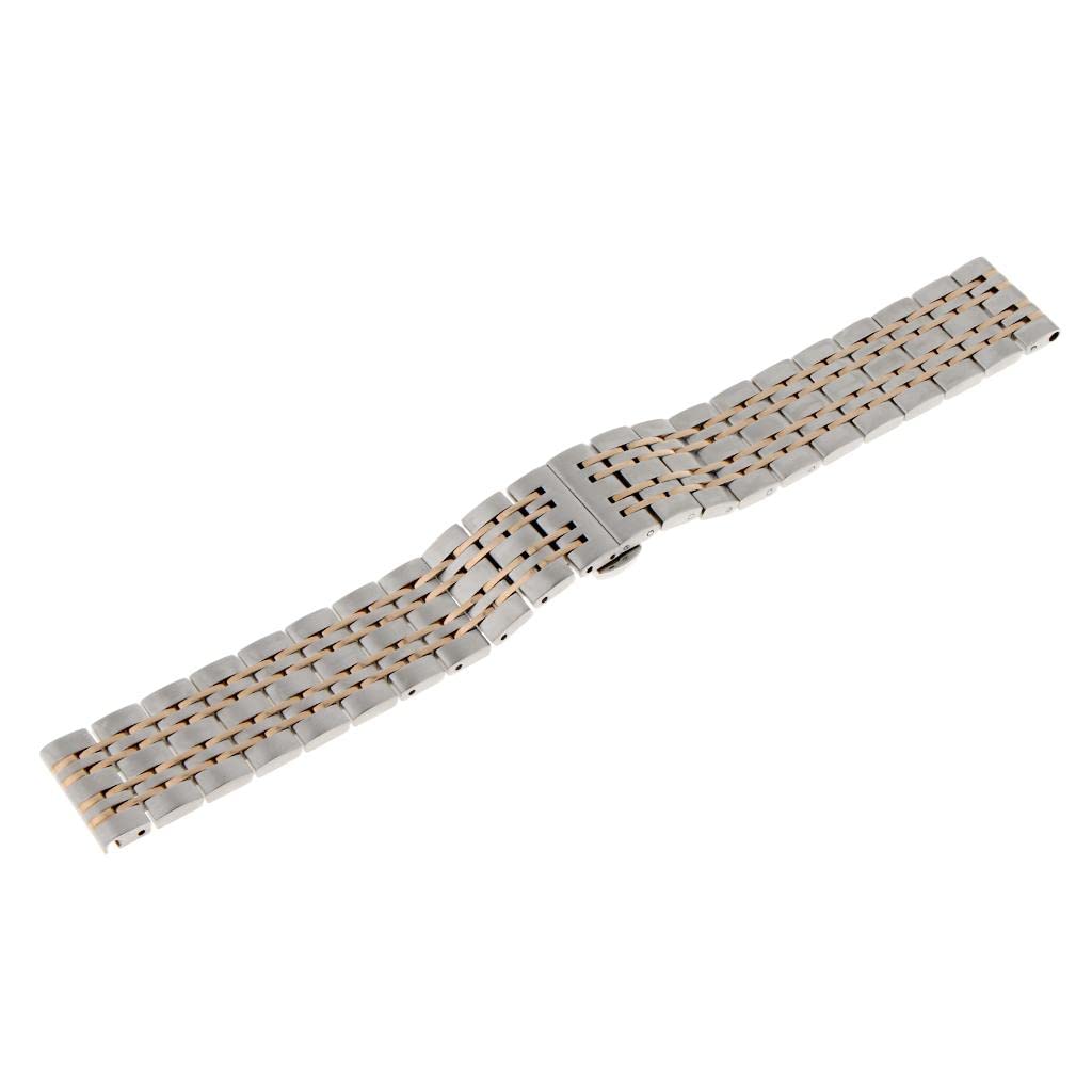 CALANDIS® 18/20/22mm Stainless Steel Watch Band Push Button Bracelet Watch Straps 18mm (B09ZTXM6VM) Amazon Price History, Amazon Price Tracker