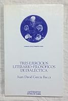 Tres Ejercicios Literario-Filosoficos de Moral 8485887441 Book Cover