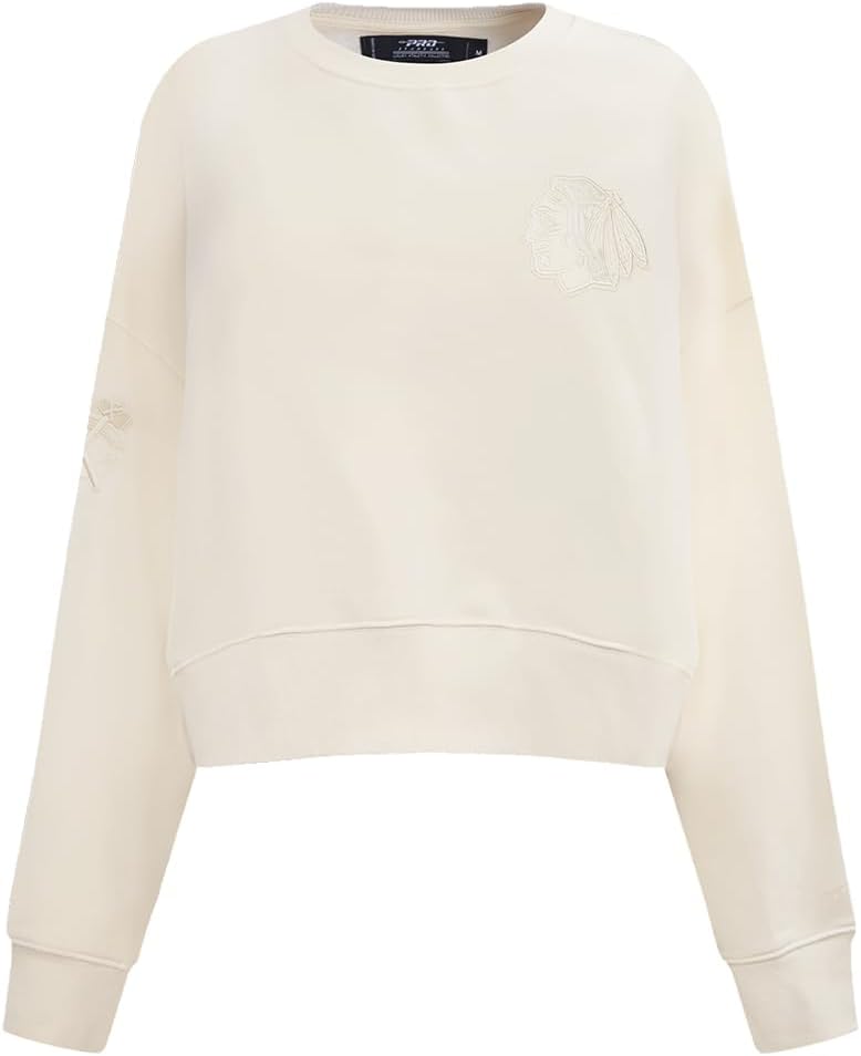 Pro Standard NHL womens Womens Nhl Neutral Brushed Back French Terry Crewneck Sweatshirt