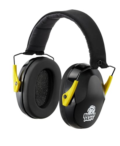 Thunderplugs BananaMuffs キッズ用イヤーマフ 防音イヤープロテクター ブラック NRR22dB（Amazon）