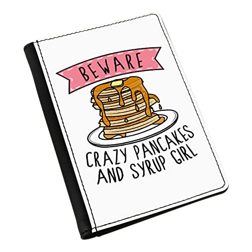 Pancakes et sirop protège-passeport fille pour éviter l'usure