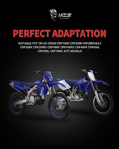 Mzs Dirt Bike Foot Pegs, Cnc Motocross Footpeg Mx Footrest Rest Pedal Blue Compatible With Yz65 Yz85 Yz125 Yz250 Yz250F Yz125X Yz250X Yz426F Yz450F Yz450Fx Yz250Fx Wr250F Wr450F #TOP6