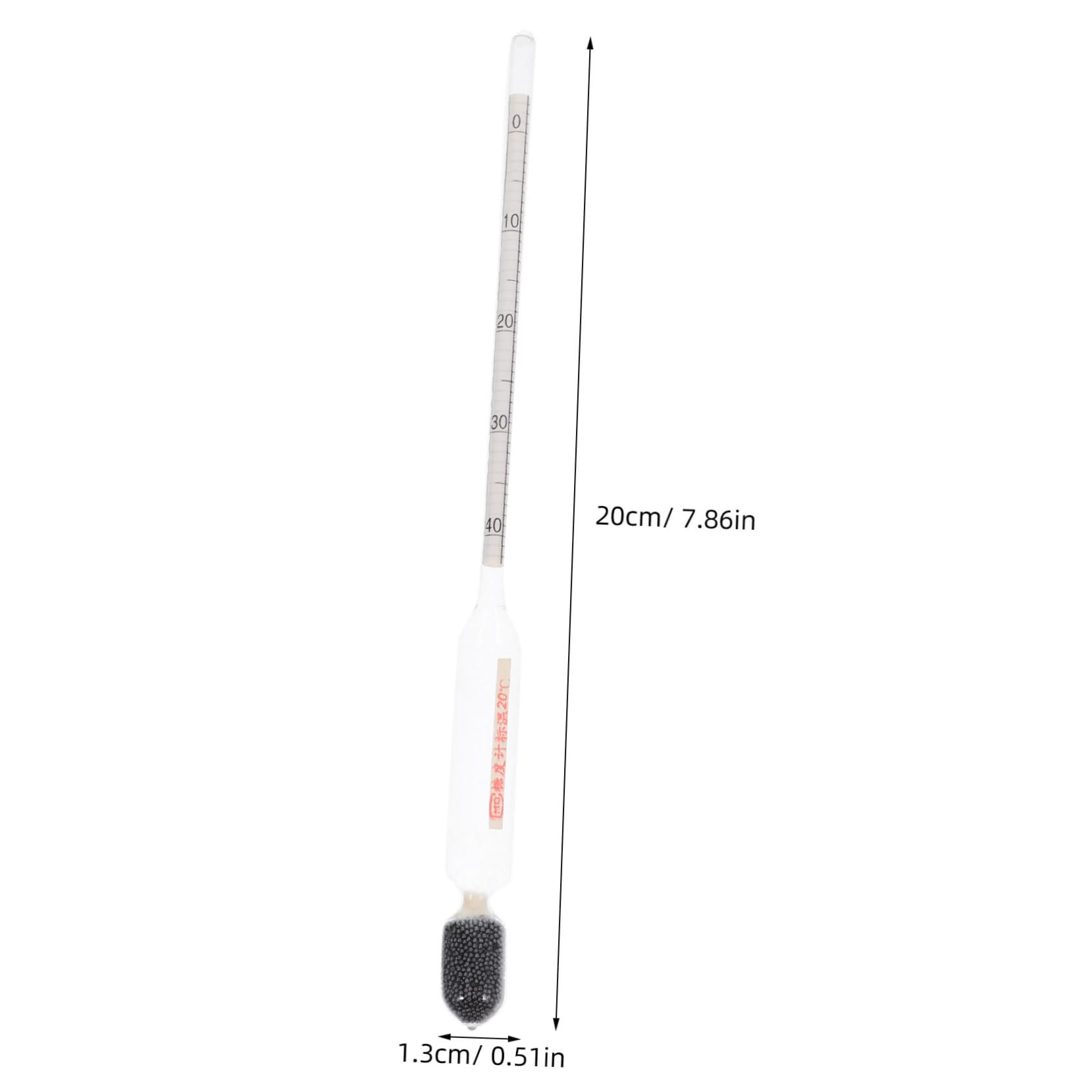 HEALLILY 3pcs Maple Syrup Hydrometers Sugar Measure Gauge Beer Wine Scales Syrup Density Meter