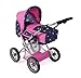 Produktbild Bayer Chic 2000 - Puppenwagen Leni, 2in1 Kombipuppenwagen mit herausnehmbarer Tragetasche, Butterfly Navy-pink, 560-33, 64 x 37 x 68 cm
