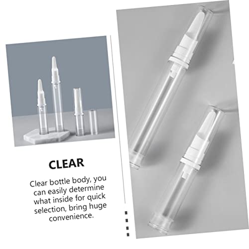 FRCOLOR 10 Pcs Garrafa De Vácuo De Creme Para Os Olhos Garrafas Cosméticas Sem Ar Contêiner De Armaz