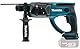 Makita Akku-Kombihammer f. SDS+ 18,0V im MAKPAC ohne Akku 1,5 Ah, ohne Ladegerät, DHR202ZJ, Blau, Silber