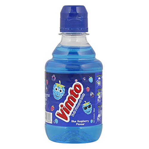 Vimto Blue Raspberry Drink in Pet Bottle, 24 x 250 ml