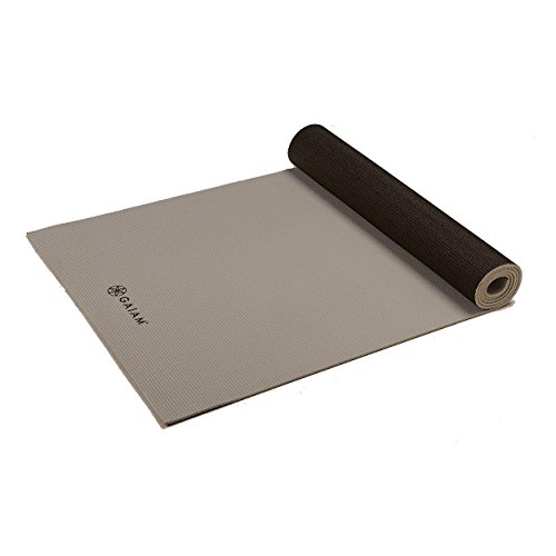 Image of Gaiam Solid Color Yoga Mat, Non Slip Exercise & Fitness Mat for All Types of Yoga, Pilates & Floor Exercises