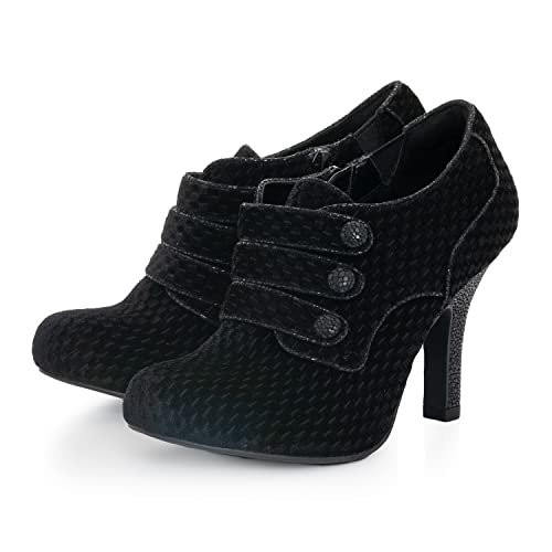 Bottines Octavia Ruby Shoo en velours pour sublimer vos tenues de soirée et mariages d'hiver