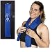 Bare Neckd Ice Cooling Towels for Athletes Sports Fitness Gym Yoga Hiking Travel Hot Flashes| Reusable Wrap Around Ice Pack