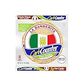 La Banderita Carb Counter | Whole Wheat Flour Tortillas | 8' Size | 8 Count Each Pack | (Pack of 12 per Case)