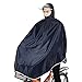 sorliva Resistente al Viento con Capucha - Chubasquero Poncho para Bicicleta y Ciclismo, Resistente al Viento con Capucha, 1 Pack de 1, Negro