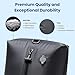 MEGABACK Vacuum Travel Backpack with Wheels, Expandable Carry On Luggage, Luggage Vacuum Bags with Pump, Weight Handle, USB Charging Port, Waterproof