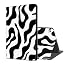 Black and White Zebra Pattern