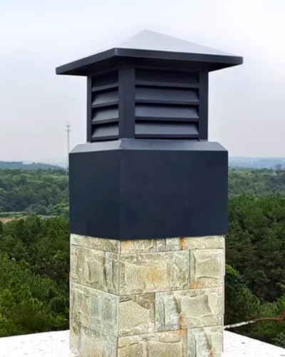 Evite filtraciones con la tapa de chimenea grande y protector de tubería de estufa impermeable 2