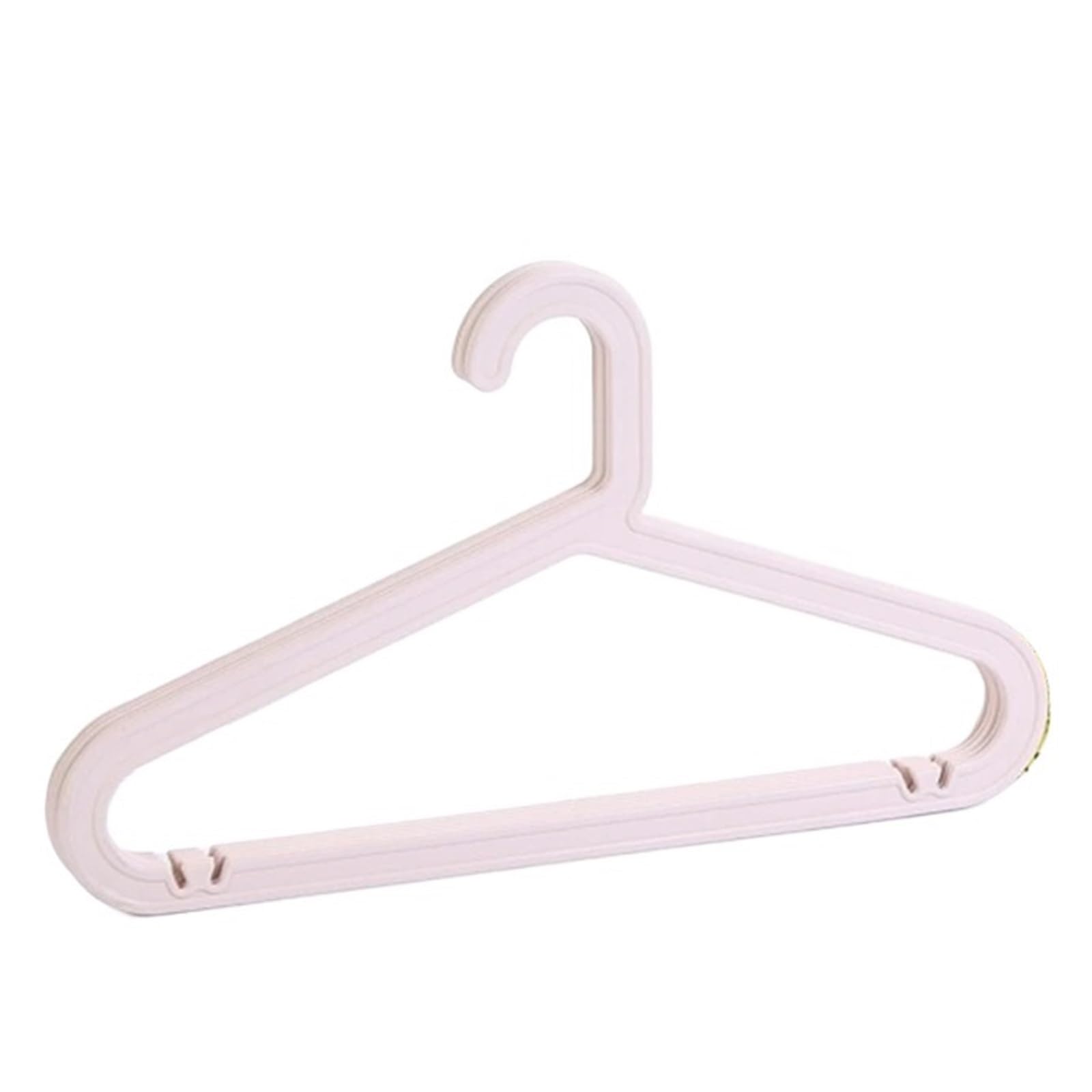 KFGISD, Traceless Coat Hangers Household Wardrobe Adult Multi-function Coat Hangers Non-slip Dry ，Hangers(Powder,5Pcs)