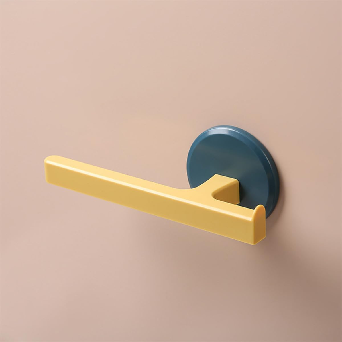 ABS Acrylic Towel Rack Punch Wall Mounted Free 2pcs Bathroom