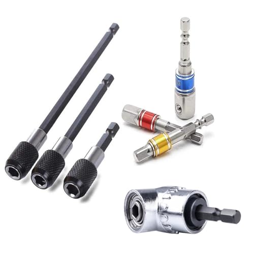 Rallonge magnétique 1/4" autobloquante pour visser sans perte d'embout ni blocage