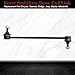 K80258 Sway Bar Link - Front Stabilizer End Link Compatible with 2007-2010 Chrysler Sebring丨2011-2014 Chrysler 200丨2007-2012 Dodge Caliber丨2007-2017 Jeep Compass