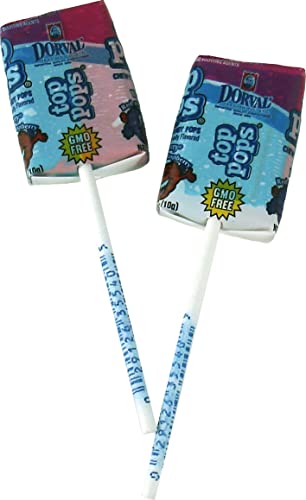 Top Pops Chewy Taffy Pops, Blazpberry, 16.9 Ounce - image 2