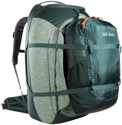 Tatonka Great Escape 60+15 - Reiserucksack mit großer Kofferöffnung, abnehmbarem Daypack (15l) und abdeckbarem Tragesystem - 75 Liter - 67 x 33 x 20 cm