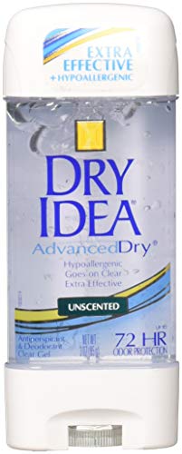 Dry idea Anti-perspirant Deodorant Clear Gel, unscented - 3 Oz