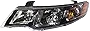 Evan Fischer Headlight Compatible with KIA FORTE 2010-2012 LH Driver Side Assembly Halogen Hatchback/Sedan
