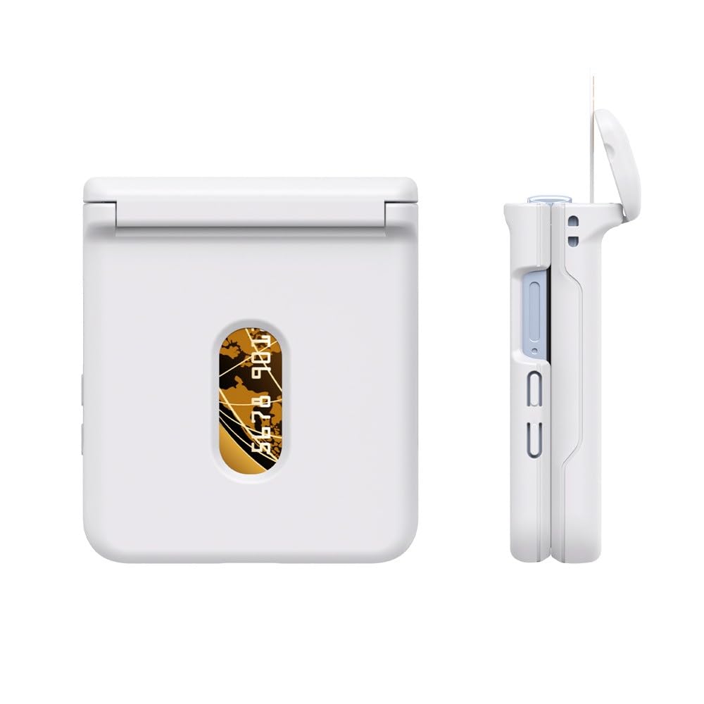 Generic do Samsung Galaxy Z Flip6 (kolor: ciemnofioletowy) odporny na wstrząsy portfel etui na karty twarde etui