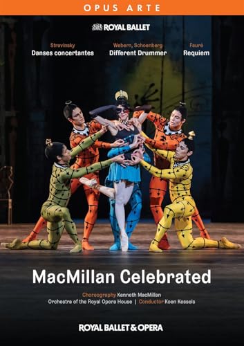 MacMillan Celebrated : Danses concertantes - Different Drummer - Requiem. Royal Ballet & Opera, Kessels. [DVD]