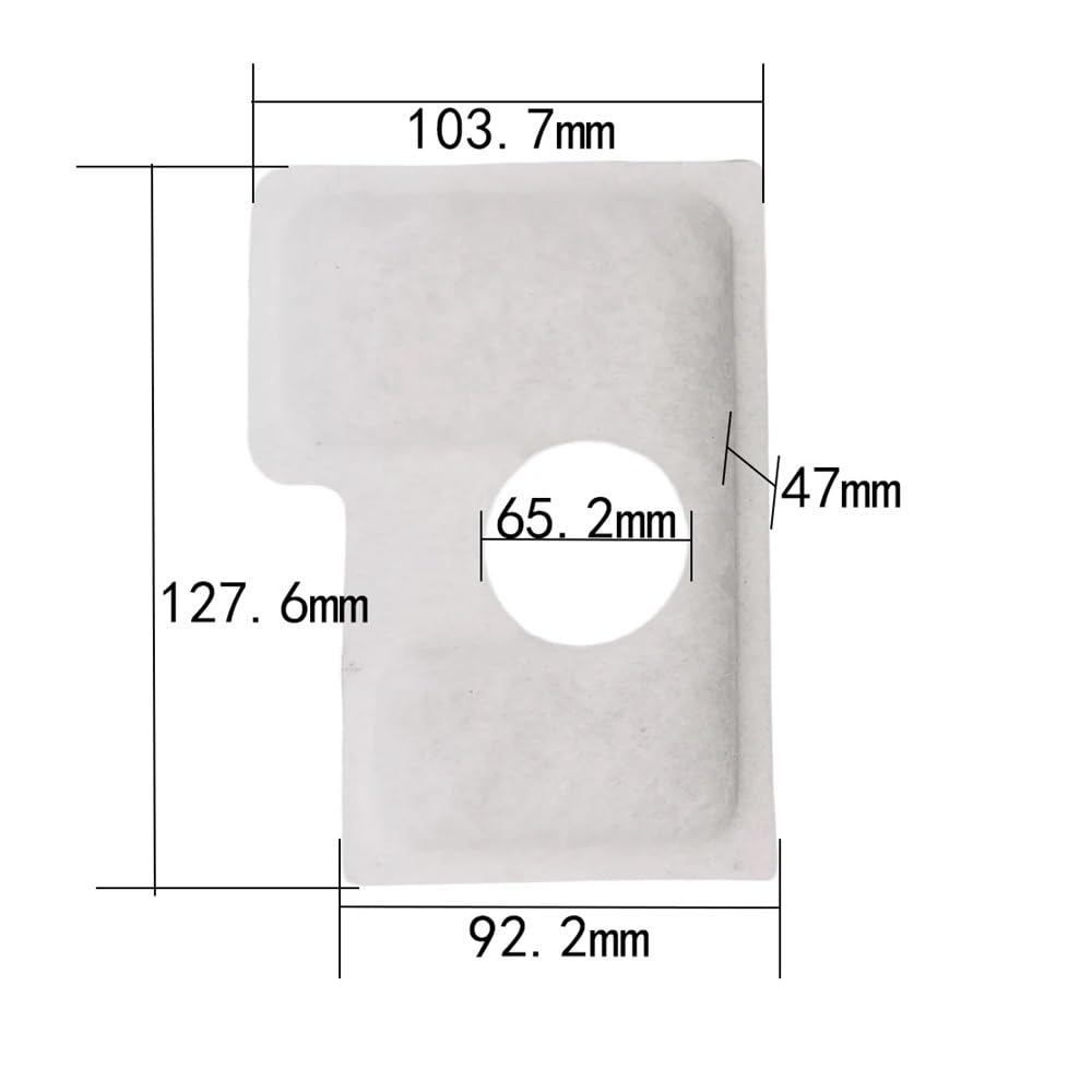 25 Pezzi Filtro Adatto for MS180 MS170 018 017 MS 180 170 Motosega seghe a Gas di Ricambio