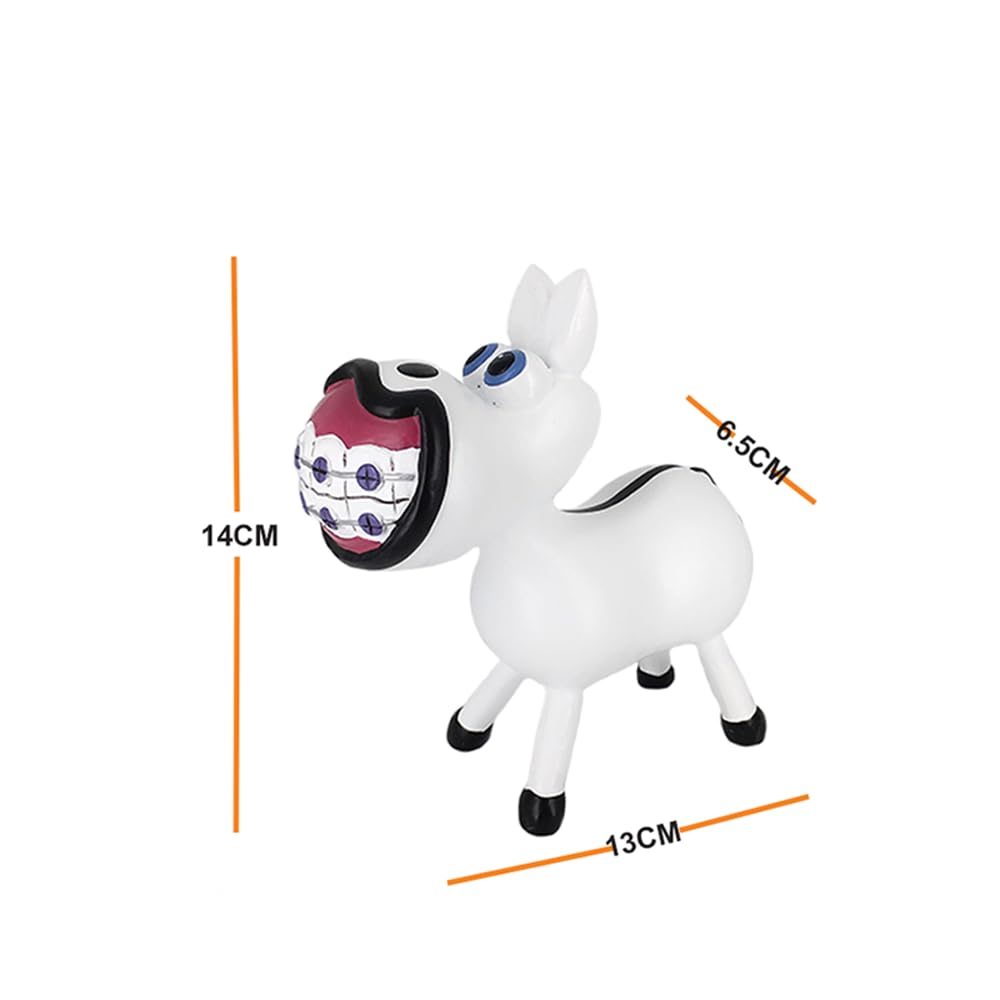 Amazon.com: Lovely Resin Animal with Braces - Adorable Dental Desk