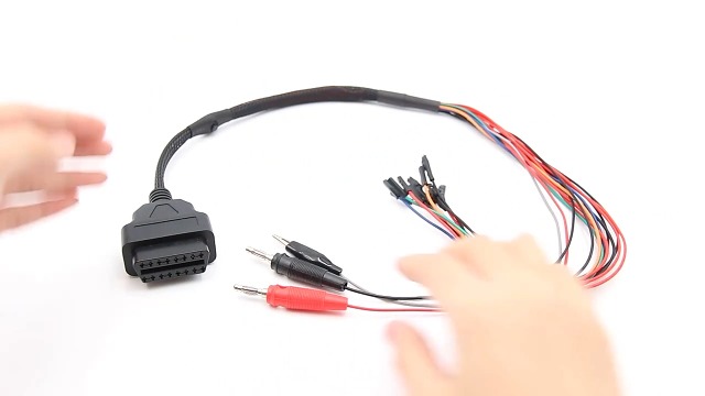 Akozon Câble de réglage de puce ECU MPPS V18 Voiture Chip Tuning ECU