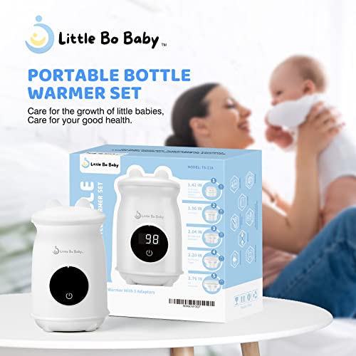 Little Bo Baby Portable Bottle Warmer Set Travel Bottle Warmer For Breastmilk And Formula Bottle Warmer #TOP7