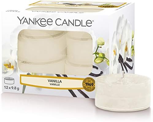 Yankee Candle CLASSIC-Vanilla świeca zapachowa, All Is Bright, mała świeca w szkle, 104