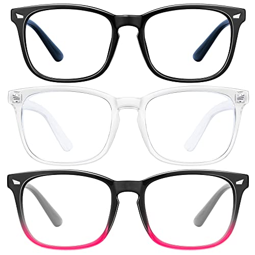 Image of hunsquer Blue Light Glasses for Woman /Men Computer Blue Light Glasses