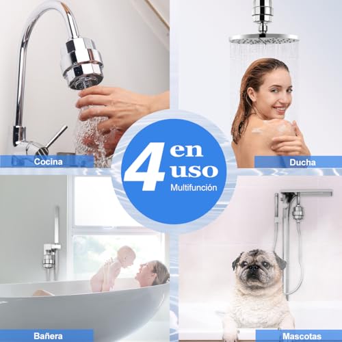 Sr Sun Rise RE23 20-Stage Shower Head Filter-Shower Head Filter For Hard Water thumb #5