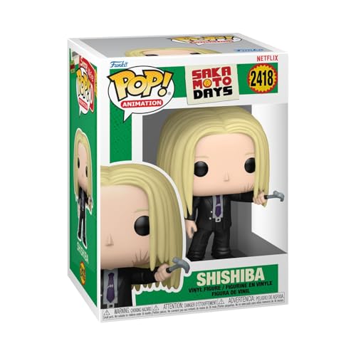 Funko Pop! Animation: Sakamoto Days - Shishiba - Figurine en Vinyle de Collection - Idée Cadeau - Produit Officiel - Jouets pour Enfants et Adultes - Figurine modèle pour collectionneurs