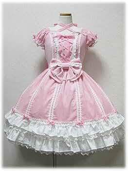 ユミコ ロリータ ピンク ドレス OP 半袖 XL 3L 甘ロリ 苺 ロリータ ピンク ドレス OP 半袖 XL 3L 甘ロリ 苺 大きいサイズ