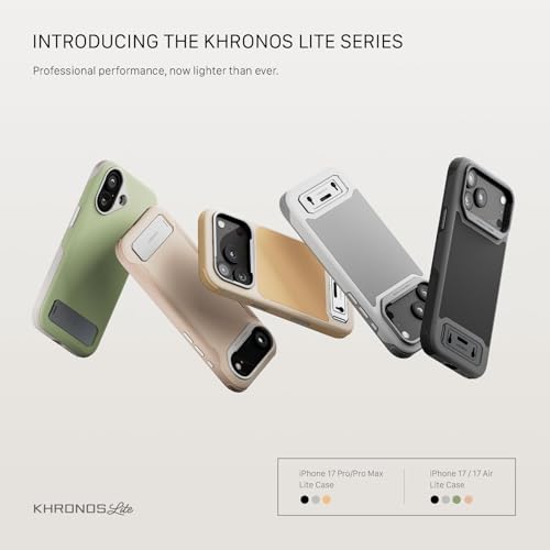 Étui iPhone 17 Pro TILTA Khronos Lite pour stabiliser et protéger vos vidéos - 4